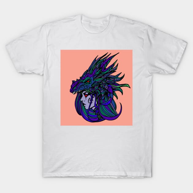 Dragon D 30 (Style:2) T-Shirt by luminousstore